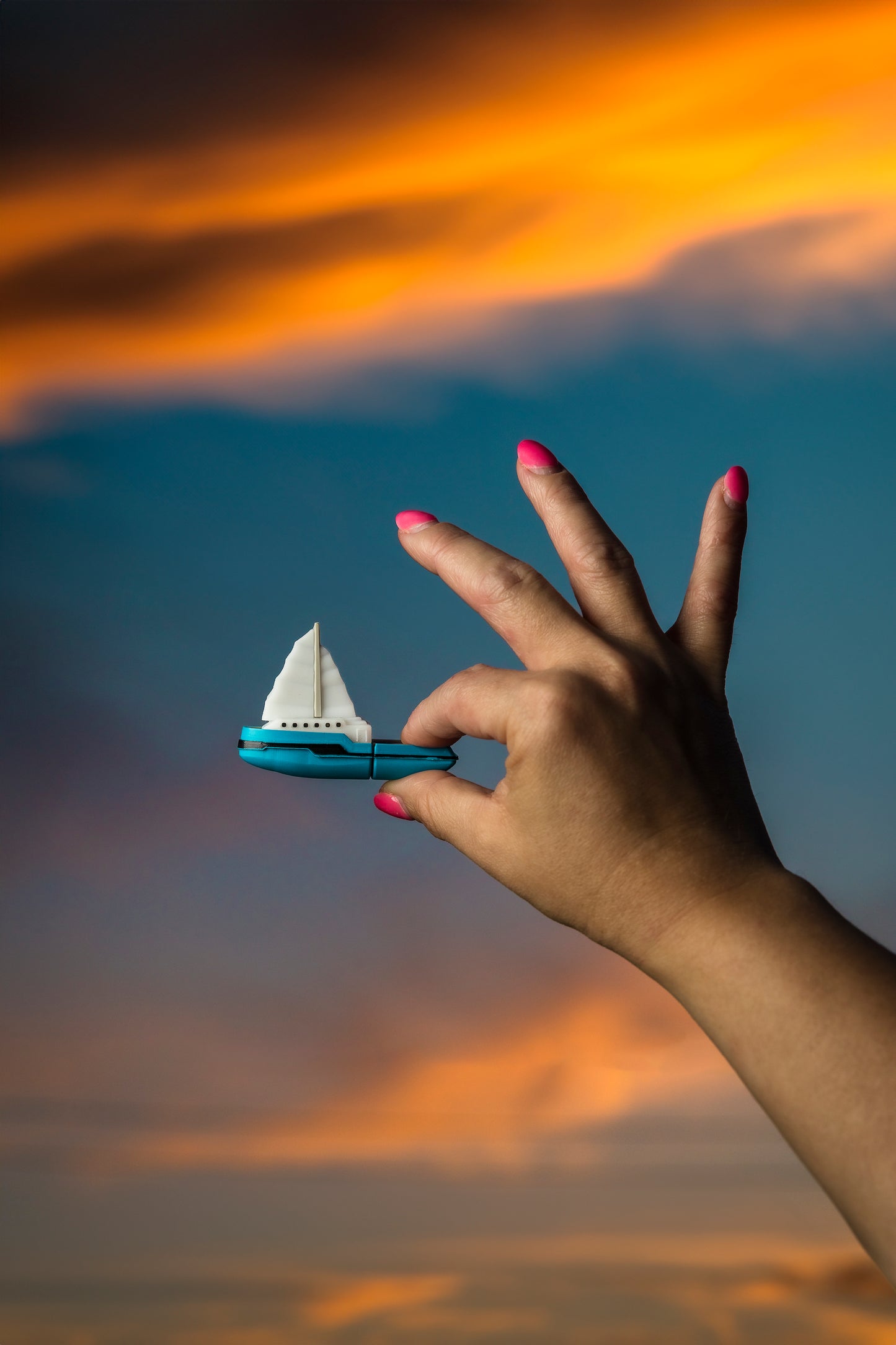 Yacht Club Retro USB Drive